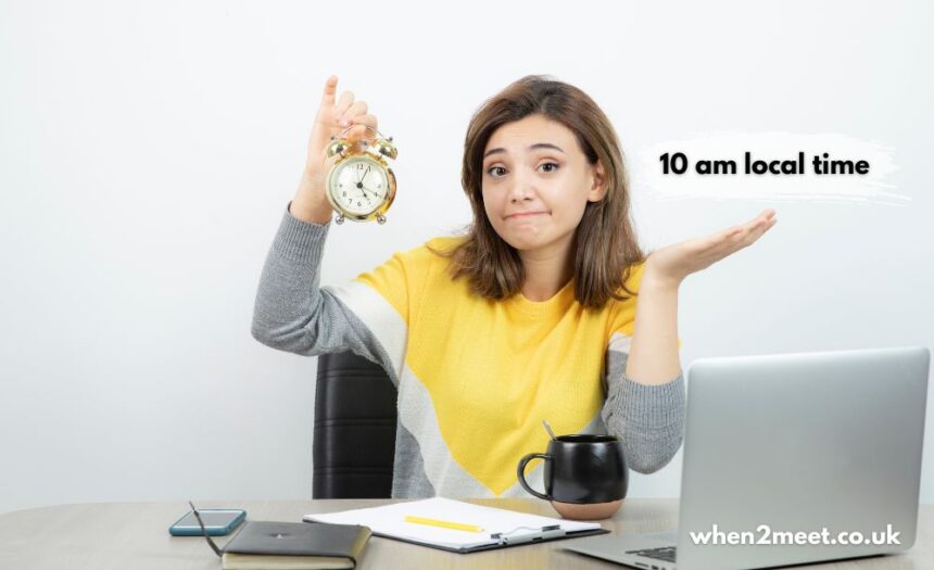 10 am local time