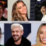 famous people veneers