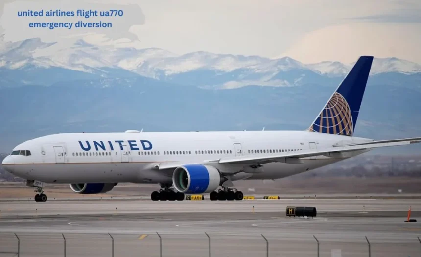 united airlines flight ua770 emergency diversion