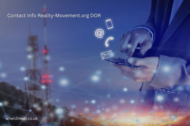 Contact Info Reality-Movement.org DOR