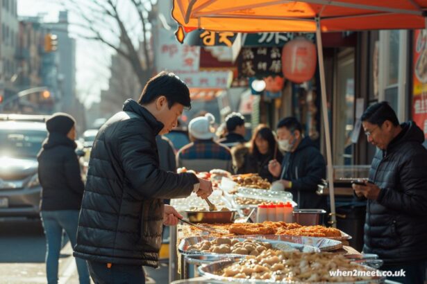 chinatown hawker leftovers consumption