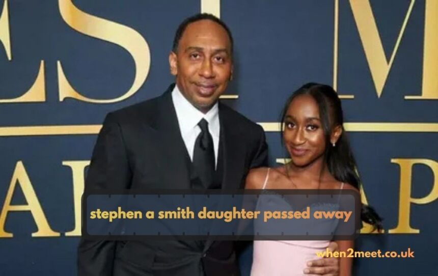 stephen a smith daughter passed away