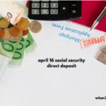 april 16 social security direct deposit