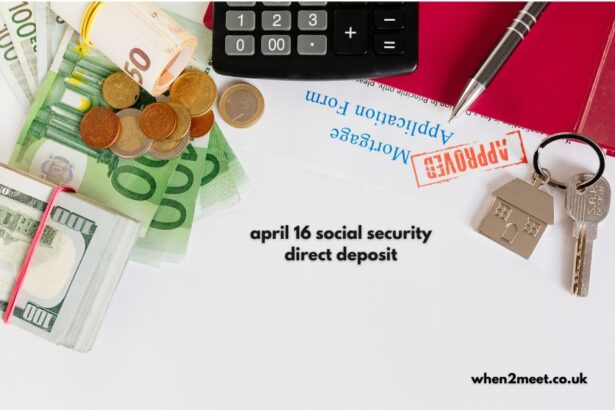 april 16 social security direct deposit