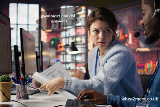 walmart aml cbl answers