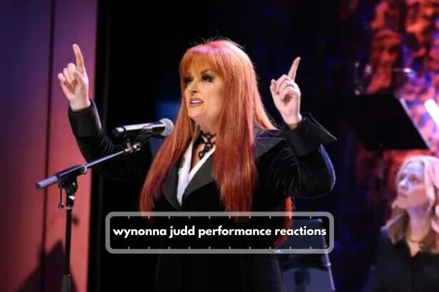 wynonna judd performance reactions