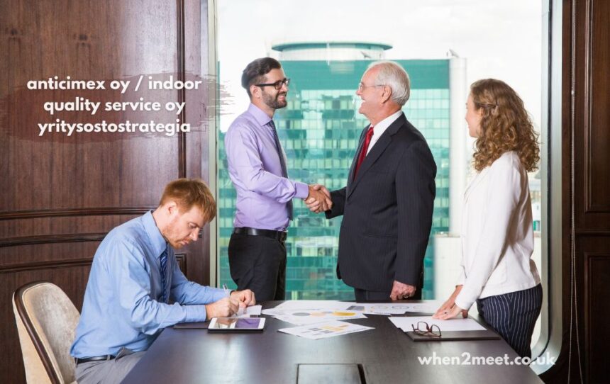 anticimex oy / indoor quality service oy yritysostostrategia