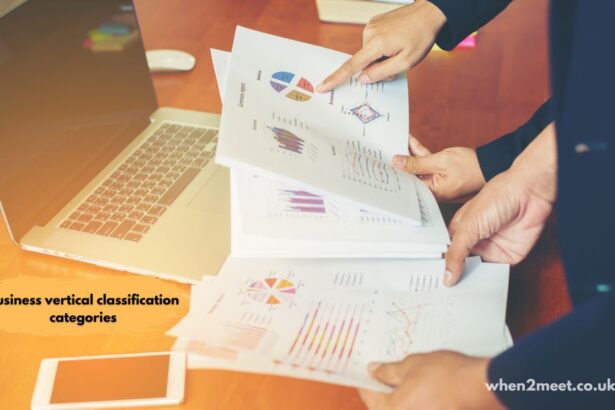 business vertical classification categories