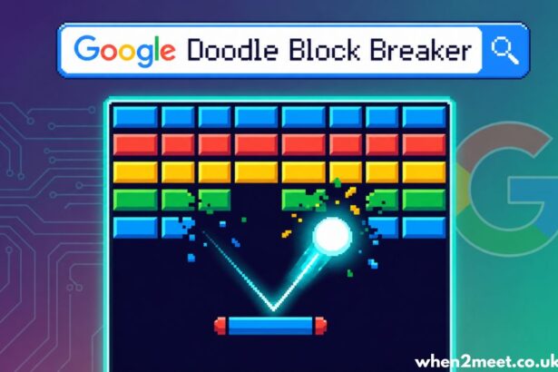 google doodle block breaker