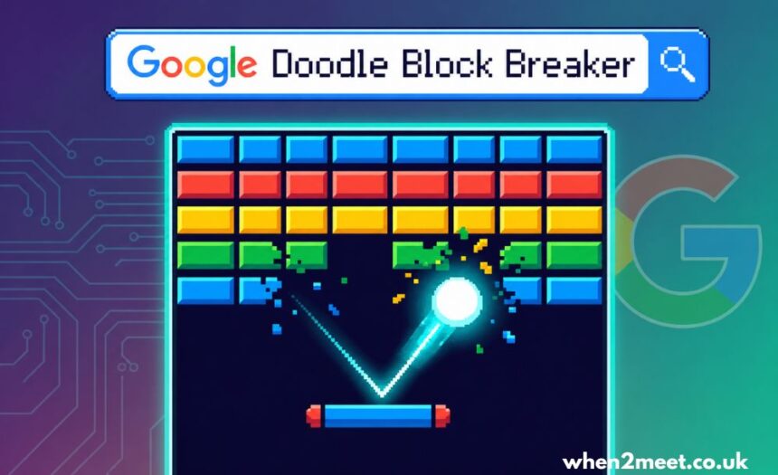 google doodle block breaker