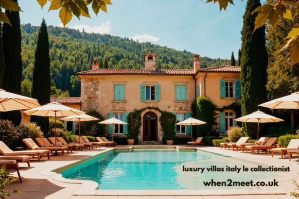 luxury villas italy le collectionist