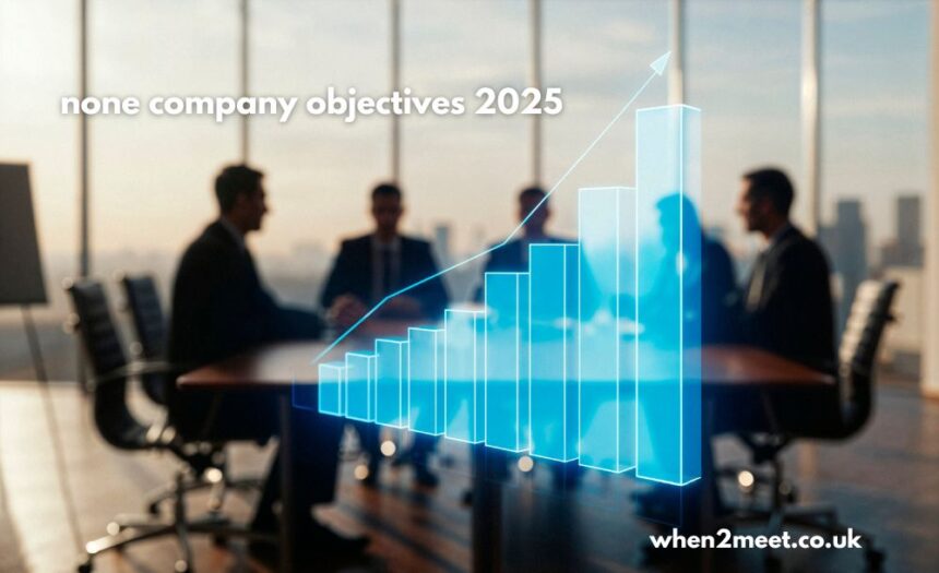 none company objectives 2025