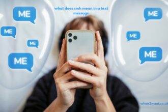 what does smh mean in a text message